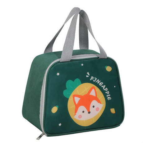 New Arrival Small Lunch Bag with Digital Pattern Portable Outdoor Food Delivery Thermal Lunch Bags for Kids School