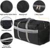 96L Travel Duffel Bag Foldable for Men Women Waterproof And Durable Equipped with 3 Outer Pockets