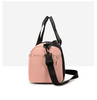 Custom Logo Spend The Night Weekend Tote Duffel Bag Luggage Duffle Travel Bag With Shoe Compartment