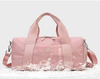 Custom Printed Duffel Bags Big Waterproof Overnights Men Woman Travel Bag World Qatar Cup Soccer Bags