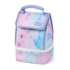Two Compartments Sublimation Children School Food Insulated Cooler Bag Picnic Travel Waterproof Kids Thermal Lunch Bag
