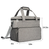 Custom Logo Pet Travel Backpack Portable Shoulder Messenger Pet Food Organizer Dog Carrier Backpack