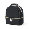Double Decker Baby Bottle Breast Pump Cooler Bag for Breast Milk Waterproof Insulated Cooler Bag for Traveling