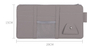 Auto Interior Car Accessories Pocket Organizers Credit Cards Wallets Registration Document Holder PU Car Sun Visor Organizer
