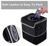 Easy To Install Car Accessories Leakproof Car Trash Can with Lid Portable SUV Backseat Car Trash Can Organizer
