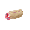 Walf Checks Fabric Candy Color Makeup Pouch Private Label Cosmetic Pouch with Logo Make Up Bag Pouch