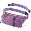 Outdoor High Quality Large Capacity Multiple Pockets Waterproof Oxford Fanny Pack Waist Bag