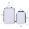 Expandable Compression Bags Organizer for Luggage & Backpack Customized 3 Pcs Packing Cubes Set for Travel