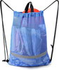Wholesale Breathable Custom Promotional Mesh Reflective Drawstring Bag Large Size Wholesale Gym Backpacks