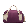 Nylon Weekender Duffel Gym Travel Bag Weekender Bags for Carry On Duffel Bag for Woman with Shoe Compartment