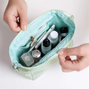 Large Capacity Travel Cosmetic Makeup Bags Private Label Custom Logo for Travel Women Toiletry Bag