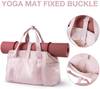 Waterproof Weekender Girls Duffel Bags Tote Custom Sublimation Logo Luggage Travel Pink Duffle Bag for Women