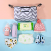 Wholesale Multipurpose Universal Baby Organizer Bottle Holder Stroller Caddy Storage Bag Waterproof Mommy Nappy Pouch