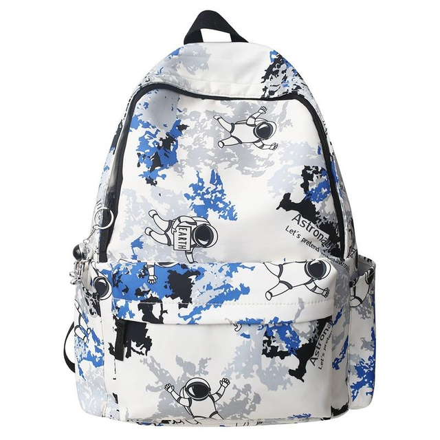 Ulzzang Durable Teenager High School College Backpack New Style Astronaut School Bags Trend Female Back Pack