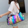 Medium Lightweight Gym Duffel Bag Women Overnight Foldable Weekender Travel Luggage Sport Athletic bag Water-proof for Girls