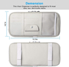 Registration Holder Document Bag Car Truck SUV Storage Pouch for Card License Pen Key