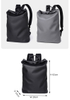 Black nylon men smart mochilass escol office back pack school travel designer anti theft backpack waterproof backpack