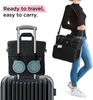 Custom sling Dog travel bag portable pet travel food accessories storage multi pockets pet car travel bag