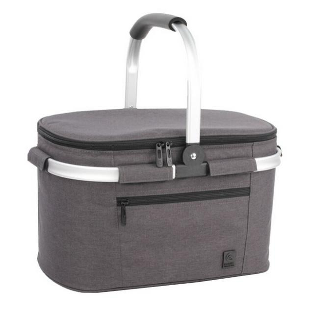 Custom insulated thermal folding cooler picnic basket