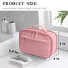 Large Capacity Recycled Rpet Travel Toiletry Bag for Women Luxury Portable Makeup Organizer Bag