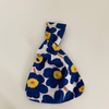 Lovely Printing Wrist Knot Bag Small Ladies Wallet Handbag Lightweight Fashion Purse Hand Bag