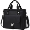 Water Resistant Large Insulated Leak-Proof Lunch Box Reusable Lunch Tote Cooler Bag for Women with Shoulder Strap