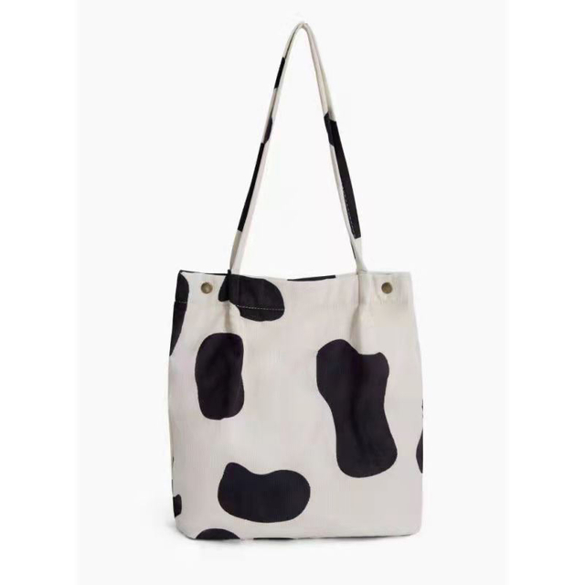 2022 Cartoon Rabbit Carrot Women's Shopping Bags Embroidery Custom Handbags with Logo Fashions Corduroy Tote Bag