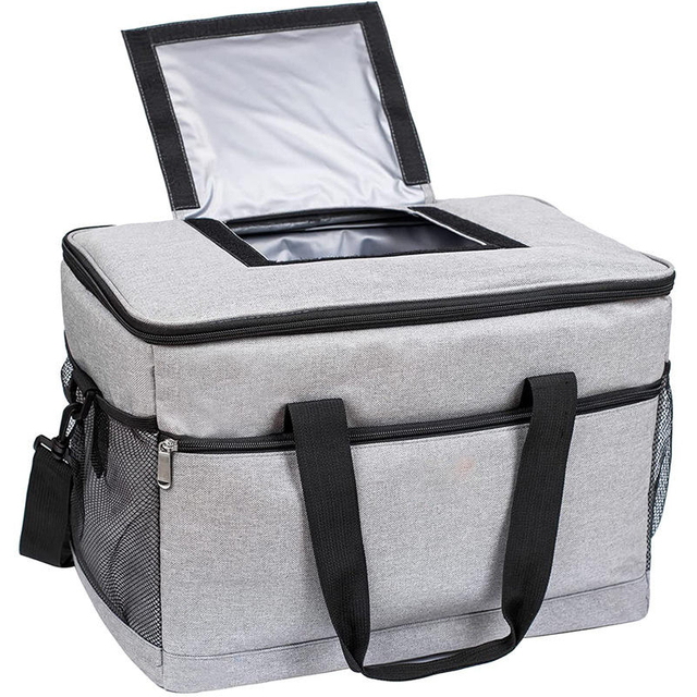 Amazon's Hot Sales 33L Large Capacity Oxford Cloth Portable Insulation PEVA Waterproof Outdoor Picnic Cooler Bag