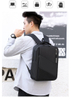 Travel Laptop Portable Men Reflective College Student School Backpack Business Travel Laptop Backpack with USB Charger