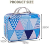 Sublimation Customize Womens Collapsible Make Up Organizer Toiletry Bags Waterproof Expandable Cosmetic Bag Makeup Pouch