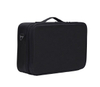 Customize Logo Portable Cosmetic Make Up Case Bag for Ladies Black Beauty Bag 3 Layers Makeup Case