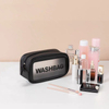 Waterproof Cosmetic Bag Clear Zipper Makeup Bag Travel Toiletries Organizer for Women Men