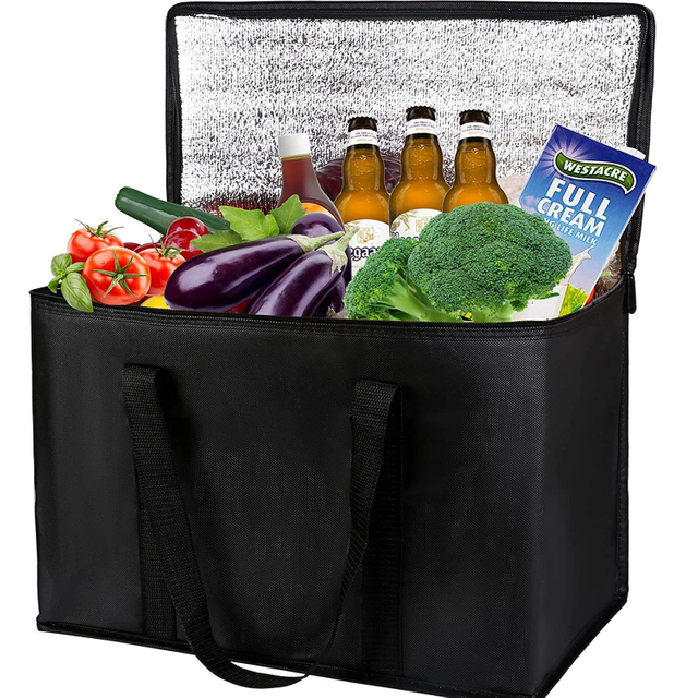 Leakproof Picnic Lunch Bag Insulated Food Lunch Box Eco-friendly Cooler Bag for Camping Travel Work