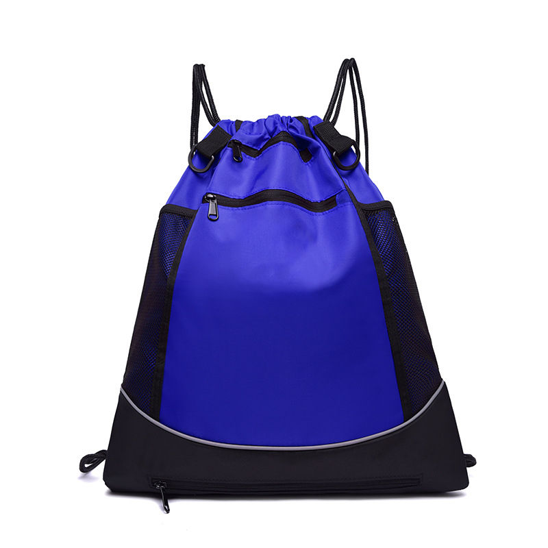 Wholesale drawstring gym bag soft drawstring basketball football backpack heavy duty basketball storage bag