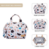 Customized Pattern Portable Thermal Food Can Drink Tote Lunch Bag Wholesale Travel Insulated Cooler Bag for Women