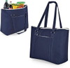 New Hot Sales Picnic Time Extra Large Insulated Cooler Tote Oxford Cloth Navy Bag