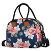 New Fashion Portable Multi-color Oxford Fabric Double Deck Adult Lunch Bag Thermal Picnic Cooler Bag