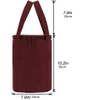 Portable large round travel insulated lunch thermal bento container adult kids insulated lunch box bag
