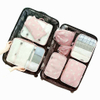 Custom Packing Cubes Set for Suitcases Luggage Organizer Weekender Travel Bag Women Printing