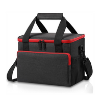 Insulated Lunch Bag with Adjustable Shoulder Strap for Office