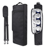 Leak Proof Golf Cooler Bag Sling Insulated Beer Cooler Holders for 6 Pack Beers Two Wine Bottles