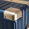 Custom Waterproof ABS Luggage 20 24 28 Inch PC Hard Shell Aluminum TSA PP Women Suitcase