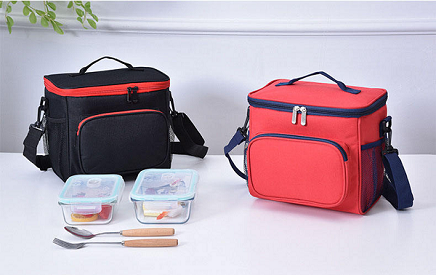 Carry your lunch in comfort with a custom insulated lunch bag