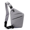 custom anti theft small crossbody shoulder backpack chest bags for himing camping outdoor trip