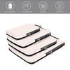 Custom Logo 4 Set/5 Set/6 Set Compression Packing Cubes Travel Expandable Packing Organizers with SBS Zipper Man Women