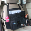 Custom Car Front Seat Organizer with Laptop And Tablet Storage Pockets, Car Seat Organizer with Back Adjustable Straps