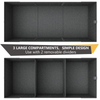 Expandable Large Capacity Car Trunk Organizer for SUV Sturdy Cargo Trunk Storage Organizer