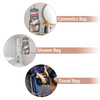 Custom Logo Man Woman Travel Daily Toiletry Bag Waterproof Fabric Wash Bag Storage of Toiletries, Shaver,Cosmetics