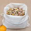 Bread Bags Homemade Reusable Food Storage containers Artisan Bread Bags Rice Grain Natural Cloth Bags