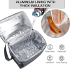 BSCI Hot Sales Customized Portable One Shoulder Double Large Capacity Waterproof Insulated Preserved Cooler Lunch Bag